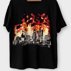1993 Porno For Pyros Band Tour Rock Tee Shirt 90s 1990s Jane's Addiction  90